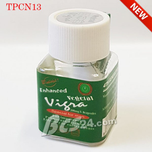 Thảo dược Vegetal Vigra 120mg - Thuốc cương dương giúp chàng mạnh mẽ - (TPCN13)